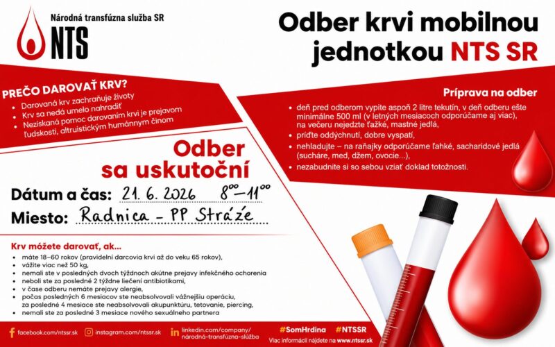POMÔŽTE SVOJOU KVAPKOU🩸