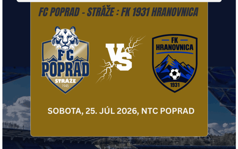 SLOVNAFT CUP ŠTARTUJE AJ V POPRADE